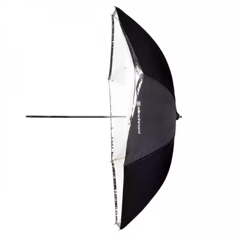 Atšvaito skėtis juodas permatomas baltas Elinchrom 26358 85 cm skersmens