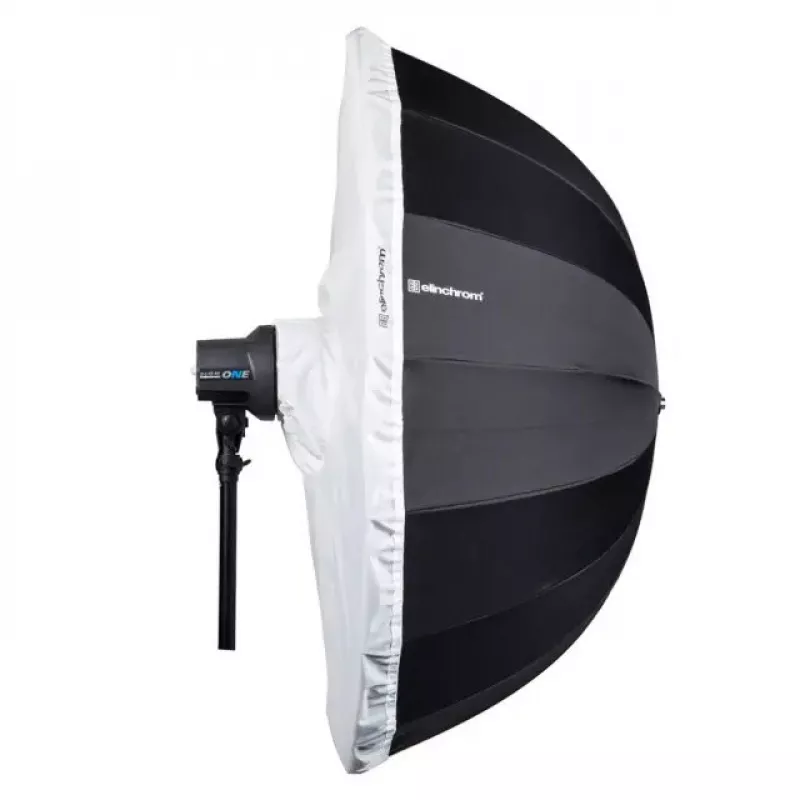 Atšvaito skėtis Elinchrom 26761 — 105 cm skersmuo, juodas išorė, balta vidus