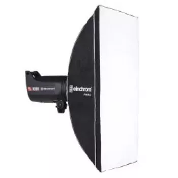 Elinchrom Rotalux Rectabox Juoda Sidabrinė 800mm x 300mm x 600mm