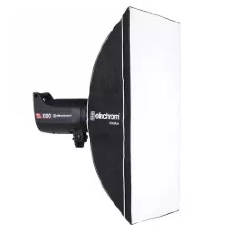 Elinchrom Rotalux Rectabox Juoda Sidabrinė 800mm x 300mm x 600mm
