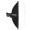 Elinchrom Rotalux Rectabox Juoda Sidabrinė 1100mm x 420mm x 900mm