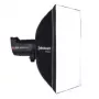 Softbox Elinchrom Rotalux Squarebox juoda sidabrinė 700mm 320mm 700mm