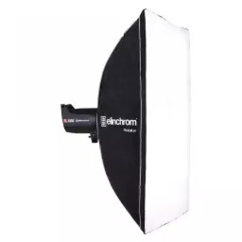 Softbox Elinchrom Rotalux Squarebox 1000×1000×420 mm, juoda/sidabrinė