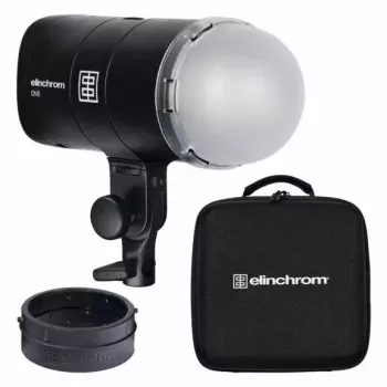 Kompaktiška blykstė Elinchrom ONE Juoda Universal baterija Powered