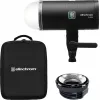 Studijinis ne prie kameros blykstės rinkinys Elinchrom THREE 400Ws, didelės spartos 1/8000s