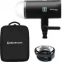 Studijinis ne prie kameros blykstės rinkinys Elinchrom THREE 400Ws, didelės spartos 1/8000s