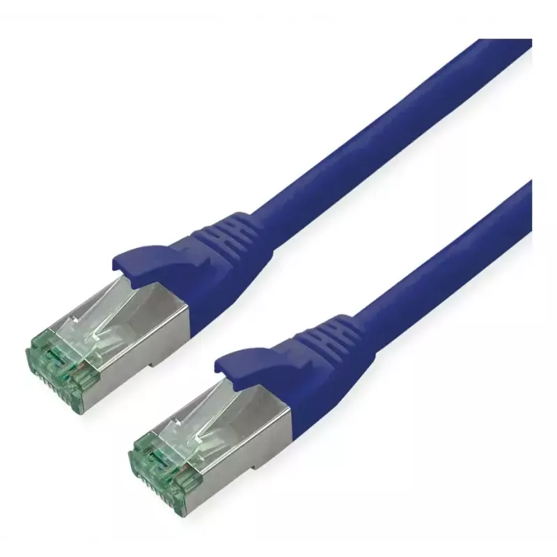 Tinklo kabelis ROLINE Recycled Material 21.45.3249 RJ-45 Cat6a 20 m Mėlynas