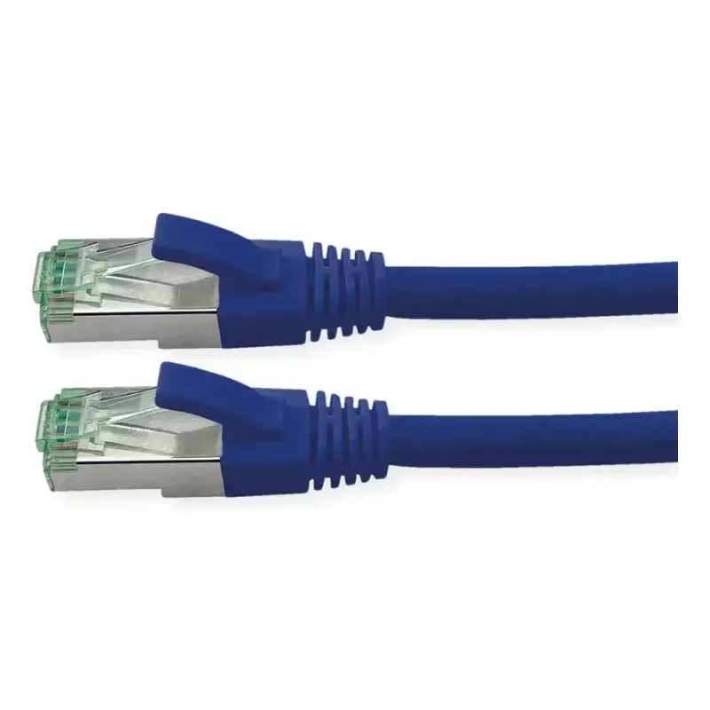 Tinklo kabelis ROLINE Recycled Material 21.45.3249 RJ-45 Cat6a 20 m Mėlynas