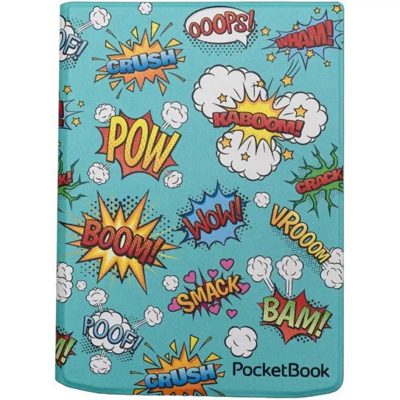 E. skaityklė „PocketBook FL-743-CCP-WW“ su 7 colių ekranu, 16 GB atminties, „Comic Print“ dangteliu