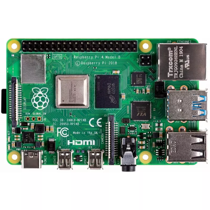 Kūrimo plokštė Raspberry Pi 4 Model B 1,5 MHz BCM2711 SC15185