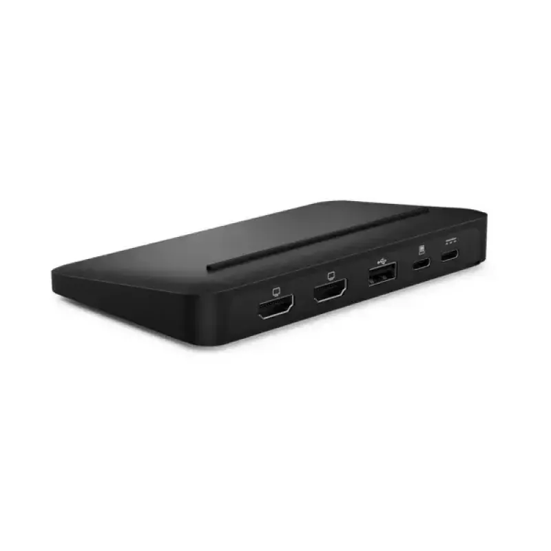USB-C šakotuvas Brydge Stone Lite — HDMI, USB‑A 2.0, USB‑C (USB 3.2 Gen 1), Juodas, 134.9×82×20.1 mm