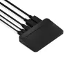 USB-C šakotuvas Brydge Stone Lite — HDMI, USB‑A 2.0, USB‑C (USB 3.2 Gen 1), Juodas, 134.9×82×20.1 mm