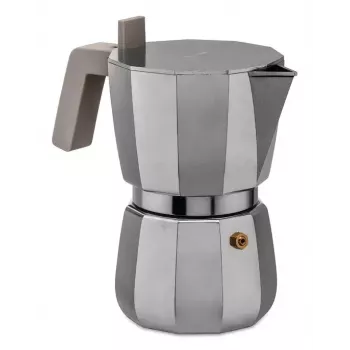 Moka pot Alessi Moka 0.07 L Pilka
