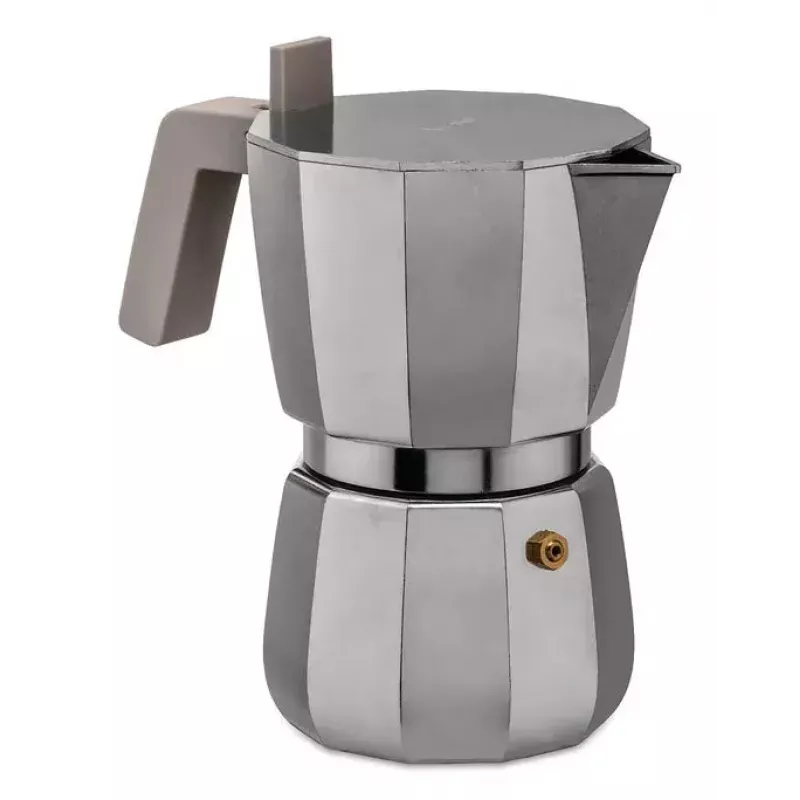 Moka pot Alessi Moka 0.07 L Pilka