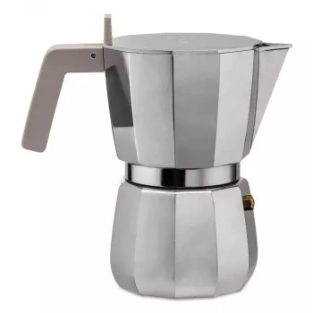 Moka pot Alessi Moka 0.07 L Pilka