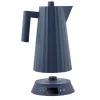 Elektrinis virdulys Alessi Plissé 1,0 L 2200 W mėlynas, termoplastinė derva, paslėpta bazė, automatinis išjungimas