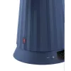 Elektrinis virdulys Alessi Plissé 1,0 L 2200 W mėlynas, termoplastinė derva, paslėpta bazė, automatinis išjungimas