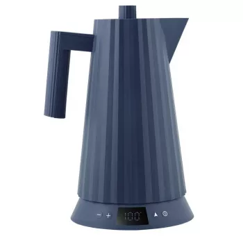 Elektrinis virdulys Alessi Plissé 1,0 L 2200 W mėlynas, termoplastinė derva, paslėpta bazė, automatinis išjungimas
