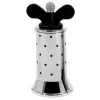 Prieskonių malūnėlis Alessi 9098 B juodas nerūdijantis plienas aukštis 132 mm