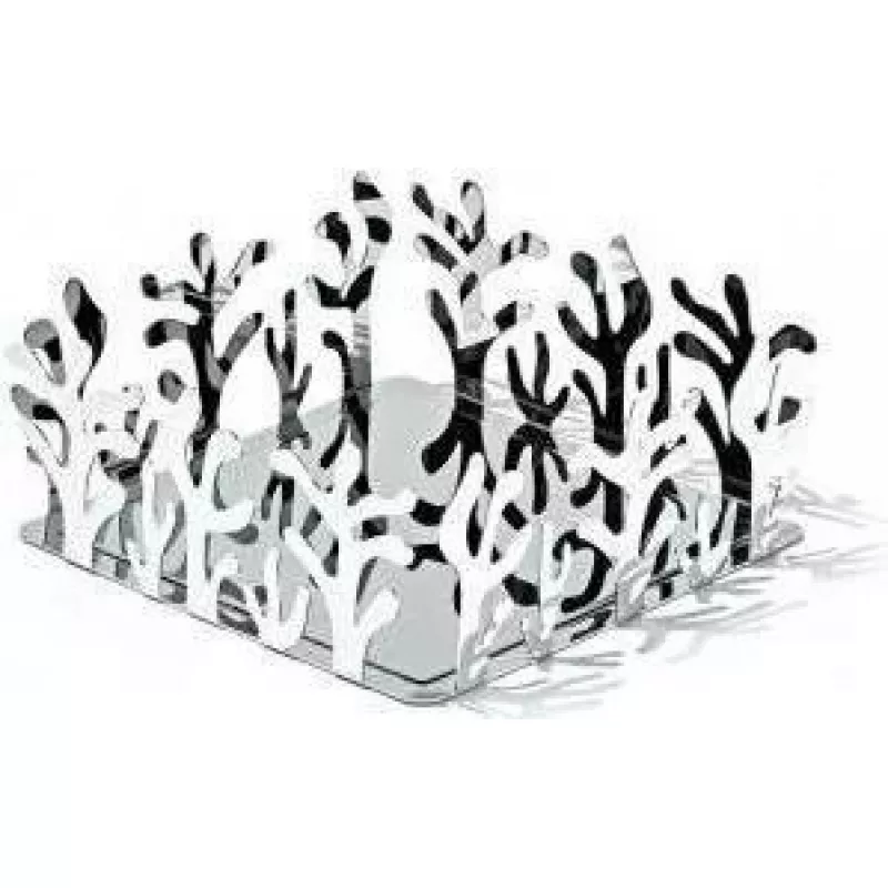 Serviravimo krepšelis Alessi ESI18 Kvadratinis Nerūdijantis plienas 205x205x83 mm