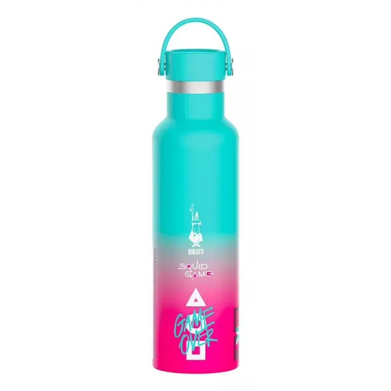 Geriamasis buteliukas Bialetti SQUID004 600 ml nerūdijančio plieno įvairiaspalvis