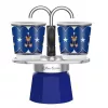 Moka pot Bialetti 0005349 Juoda Blue Stainless steel Aluminium