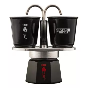 Moka puodas BIALETTI 0005408 rankinis kavos virimo aparatas, juodas, 90 ml