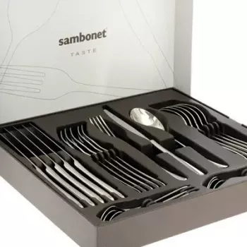 Stalo įrankių rinkinys Sambonet Taste 52553-81 24 vnt. Chromas