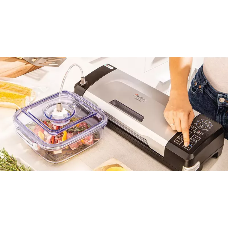 Vakuuminis hermetizatorius Magic Vac Perfetta juoda pilka 130W ABS