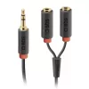 Garso stereo laidas SBS Audio 3,5 mm lizdas su skirstytuvu