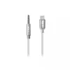 Garso kabelis SBS TEADAPTIPJACK35W 1 m 3,5 mm „Lightning“ baltas