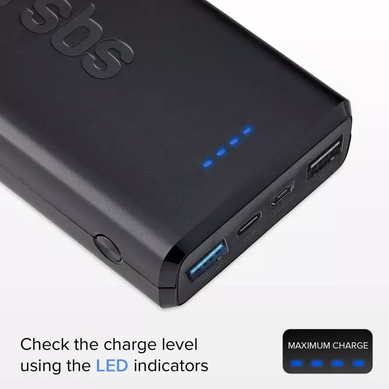 Išorinė baterija SBS TTBB20000FASTK 20000 mAh