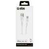 Laidas Lightning SBS TECABLEUSBIP5389W 3 m baltas USB A