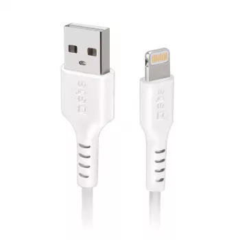 Laidas Lightning SBS TECABLEUSBIP5389W 3 m baltas USB A