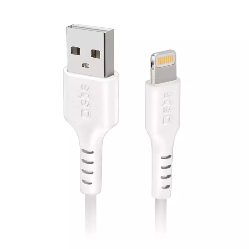 Laidas Lightning SBS TECABLEUSBIP5389W 3 m baltas USB A