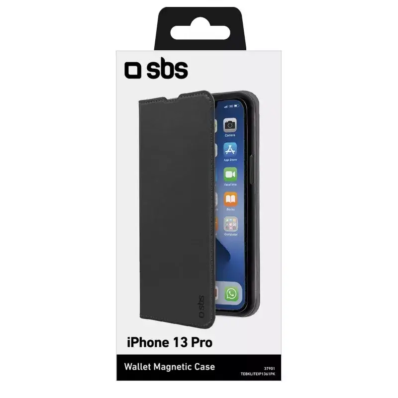 Dėklas-piniginė SBS TEBKLITEIP1361PK, skirtas iPhone 13 Pro