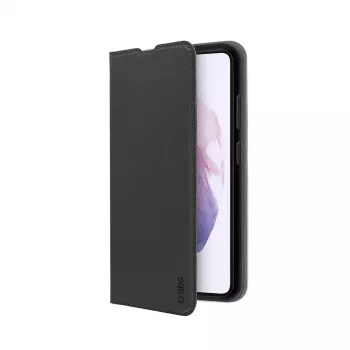 Piniginės tipo dėklas SBS Galaxy S22+ 16,8 cm Juodas 2 kortelių kišenės