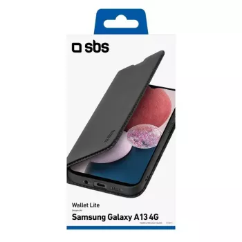 Dėklas-piniginė SBS TEBKLITESAA134GK Samsung Galaxy A13 6.6 colių Juoda