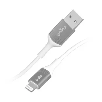 Laidas Lightning SBS GRECABLEUSBIP589W 1,2 m sidabrinis baltas