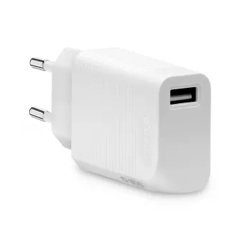 Mobiliojo įrenginio įkroviklis SBS GRETR1USB18W Universal White AC Fast charging