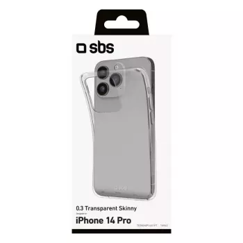 Dėklas SBS TESKINIP1461PT skirtas iPhone 14 Pro 15,5 cm permatomas