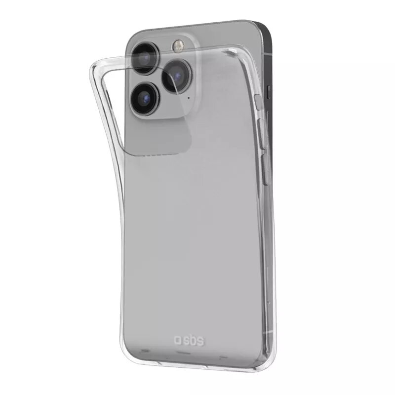 Dėklas SBS TESKINIP1461PT skirtas iPhone 14 Pro 15,5 cm permatomas