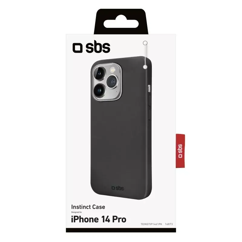 SBS TEINSTIP1461PK dėklas, skirtas iPhone 14 Pro, 15.5 cm, juodas