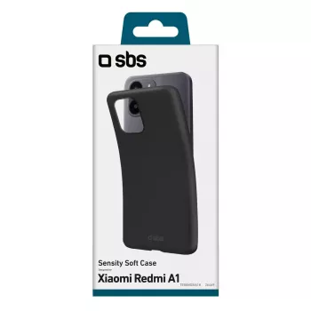 Dėklas SBS Sensity Xiaomi Redmi A1 16.6 cm juodas