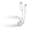 USB-C į USB-C laidas SBS Mobile TECABLETISSUETCCG, USB 2.0, 1,5 m, baltas