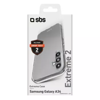 „SBS Extreme X2“ dėklas „Samsung Galaxy A34“ 16,8 cm permatomas