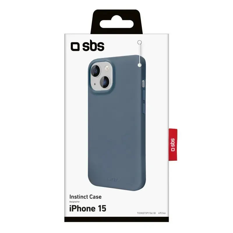 SBS TEINSTIP1561B dėklas iPhone 15 15,5 cm mėlynas