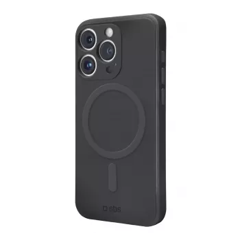 Dėklas SBS TEINSTMAGIP1561PK, skirtas iPhone 15 Pro 6,1 colio, juodas