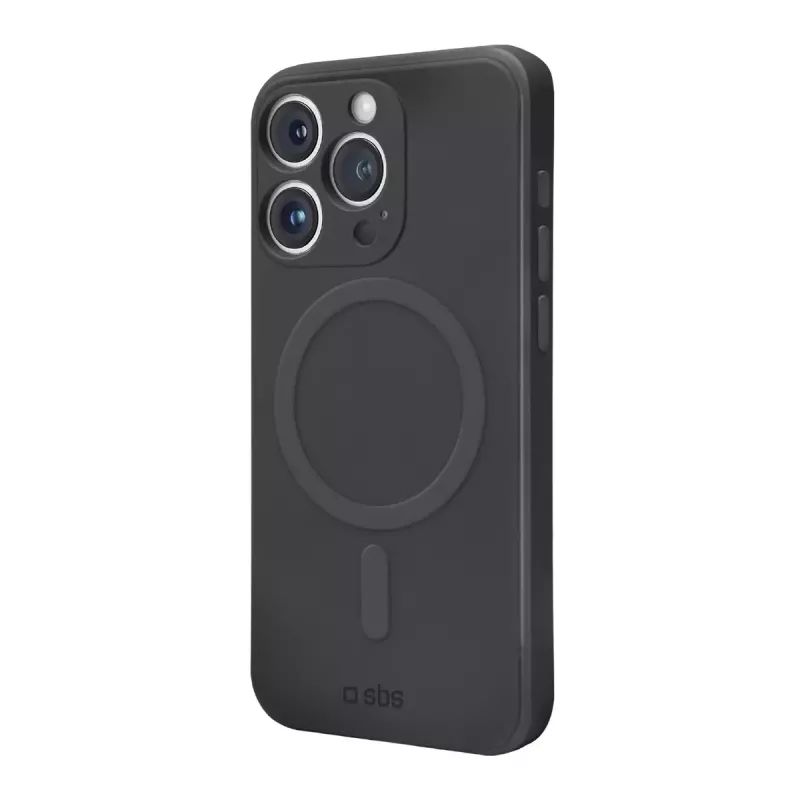 Dėklas SBS TEINSTMAGIP1561PK, skirtas iPhone 15 Pro 6,1 colio, juodas