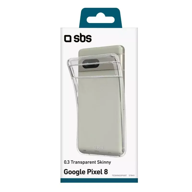 SBS TESKINGOPIX8T dangtelis, skirtas Google Pixel 8 15,8 cm, permatomas